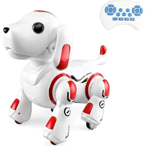 Remote Control 2.4GHz Robot Dog Puppy Intelligent Smart Interactive Singing Dancing Programmable Toys Children Birthday Gift