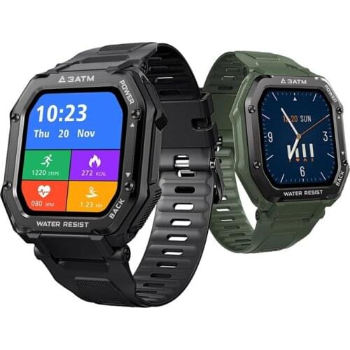 Smartwatch 2021 KOSPET ROCK Rugged Watch For Men Outdoor Sports Waterproof Fitness Tracker Blood Pressure Monitor Smart Watch