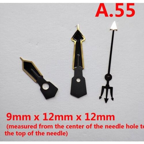 Watch pointer watch parts NH35 NH36 pointer black gold suitable for NH35 NH36 movement