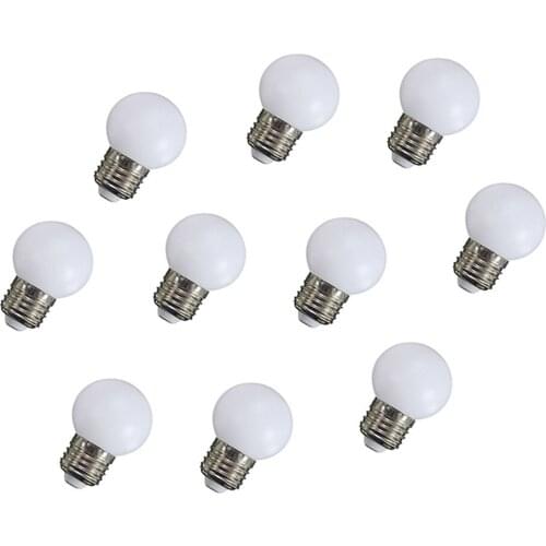 10pcs/lot E27 LED Bulb 3W AC220V-240V Mini Light Bulb Cold/Warm White Saving Led Lamp Home Outdoor Lighting Vintage Decor String