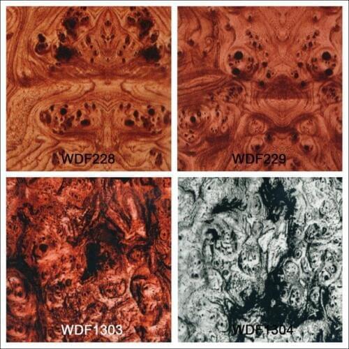 WW033 Decorative Material 1x50m wooden water transfer printing film water transfer printing film patterns