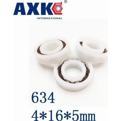 2019 Limited New Thrust Bearing Axk 634 Pom (10pcs) Plastic Ball Bearings 4x16x5 Glass Balls 4*16*5mm
