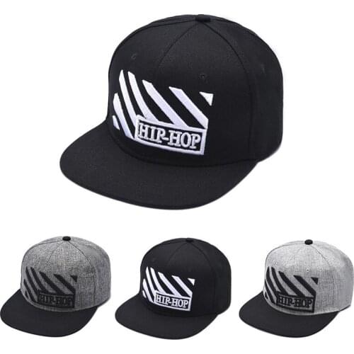 2021 New diagonal stripe letter embroidery baseball cap fashion hip hop snapback cap outdoor sports unisex universal cap