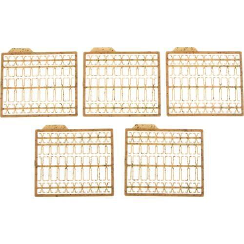 5Pcs Camo Boilie Stopper Bait Stops Hair Rig Extender Plastic Carp Fishing Accessories Fishing Tackle Tool 5.7x6.2cm