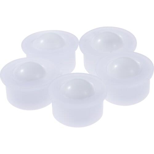 5Pcs Mini Ball Transfer Plastic Nylon Bearing Unit Beads Table Conveyor Roller Ball Hardware Kit for Furniture Wheelchair Parts