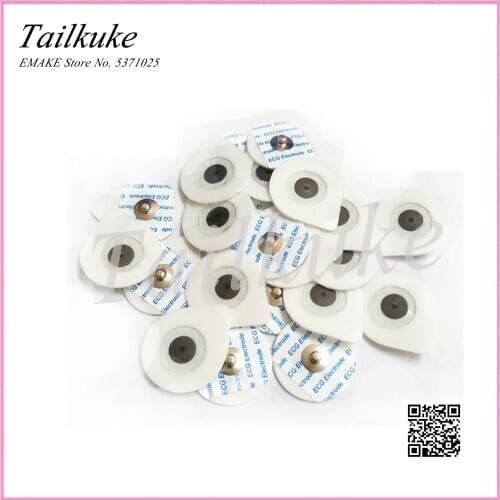 50pcs/pack Disposable Electrode Patch Patch Dynamic 50 Electrotherapy Instrument Foam Patch Electrode Patch