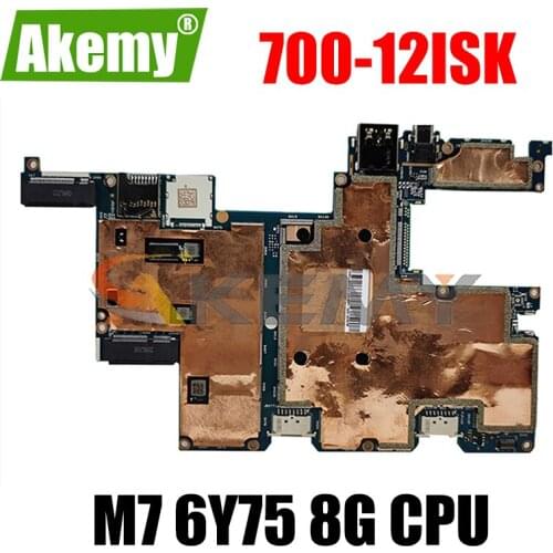 Akemy For Lenovo MIIX 700-12ISK MIIX700 MIIX-700-12ISK CMX40 NM-A641 Tablet Motherboard CPU M7 6Y75 8G 100% Test OK