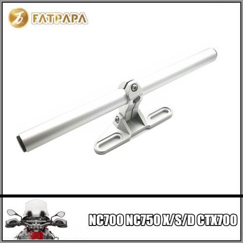 Motorcycle Accessories Stainless Steel handlebar Navigation Bracket For HONDA NC700 NC750 X S CTX700 NC700S NC700X NC750S NC750X