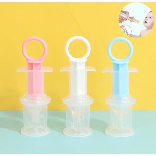 Baby kids smart medicine dispenser Needle Feeder Squeeze Medicine Dropper Dispen