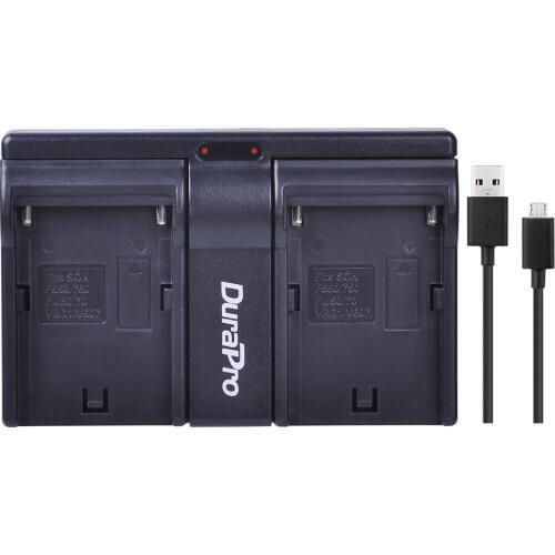 DuraPro 1PC NP-F960 NP-F970 NP-F550 NP-FM50 NP-FM500H NP-F750 Replacement Battery Charger for SONY MVC-FD90 MVC-FD91 MVC-FD92