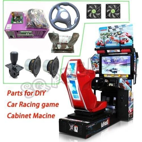 Outrun Coin Operated Video Arcade Machine Driving Simulator Car Racing Games arcade full kit main board+cable+Dynamic card etc