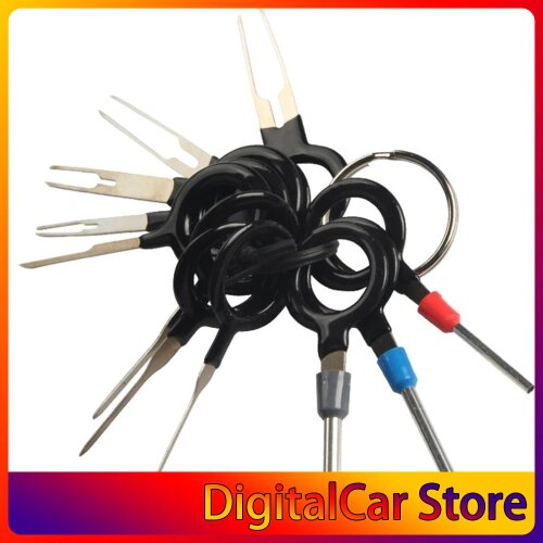 18/11pcs Car Plug Terminal Removal Tool Pin Needle Retractor Pick Electrical Wire Puller Hand Tools Kit