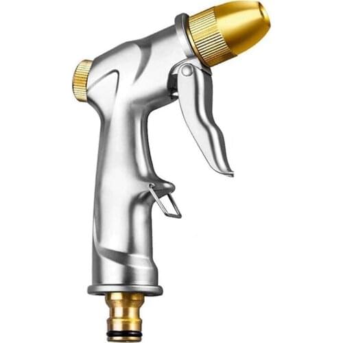Metal High Pressure Garden Shower / All Metal Garden Sprayer Adjustable Water Flow for Garden Irrigation, Car Wash