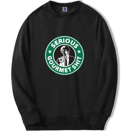 Pulp Fiction Jules Coffee Funny Movie Men Sweatshirt Hoodies 2020 Autumn Winter Hip Hop Casual Loose Hip Hop Fashoin Pullover