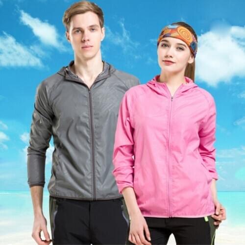 P Men Women Quick-Dry Fishing Hiking Jackets Hooded Waterproof UV Protect Outdoor Sports Coats Anti-Mosquito Windbreaker j1