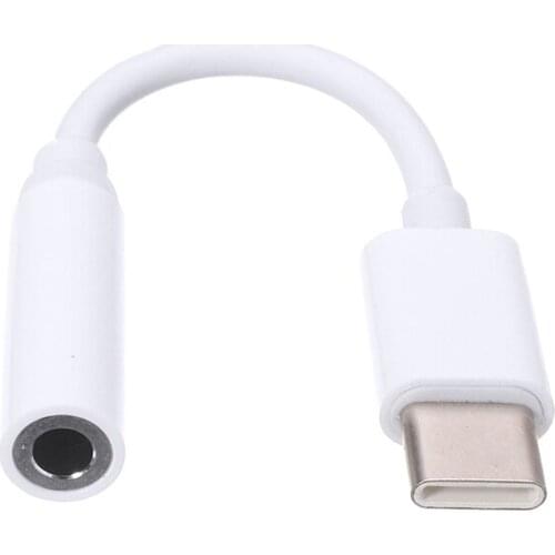New Type C To 3.5mm Audio Aux Headphone Jack Cable Adapter For Note 9 10 IPad Pro Supports Listen To Music