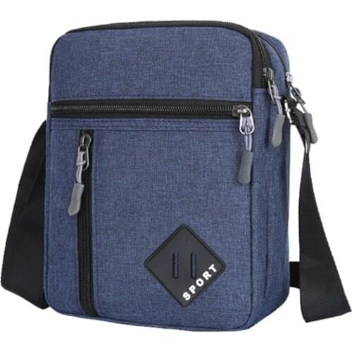 Messenger Bag Crossbody Shoulder Waist Bags Small Sling Pack Waterproof Oxford Packs For Work Business Travel Satchel Purse