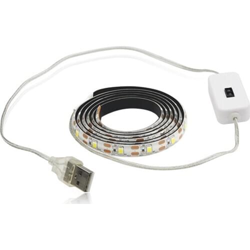 DC 5V USB Hand Motion Sensor Lamp LED Strip Light Waterproof Sensor Night Lamp For Kitchen Bedroom JA55