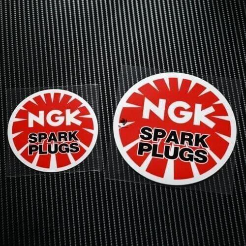 NO.TP038 MOTO GP Sponsor Reflective NGK Car Sticker Decals Motorcycle Racing Stickers Motorbike stickers Helmet Windshield ATV