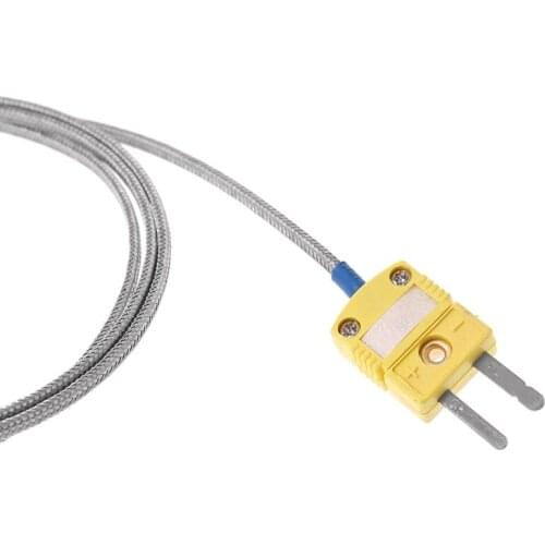 63HA EGT K Type Thermocouple Temperature Controller Tools 0-1250 C Exhaust Gas Temp Sensor Probe Connector with Exposed Tip