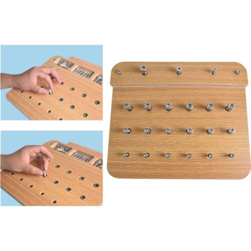 Hemiplegia Patients Finger Exerciser Wood Board Orthotics Finger Training Fingers Recovery Tool Body Care Workout Equipment