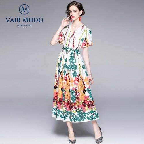 VAIR MUDO Long Sleeve Summer Dresses