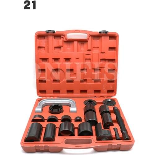 21-piece set of C-shaped ball head puller, all-car series hem arm ball head extractor, universal cross joint extractor