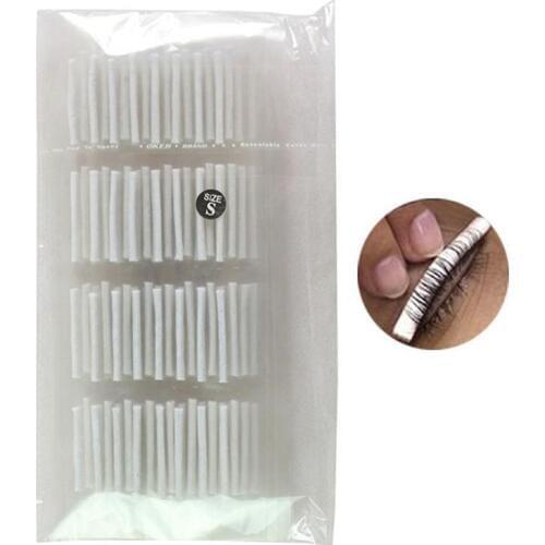 32pcs Eyelash Curler rod False Perming curlers eyelashes Curling Perm Sticky Lash Lift Permanent Rods
