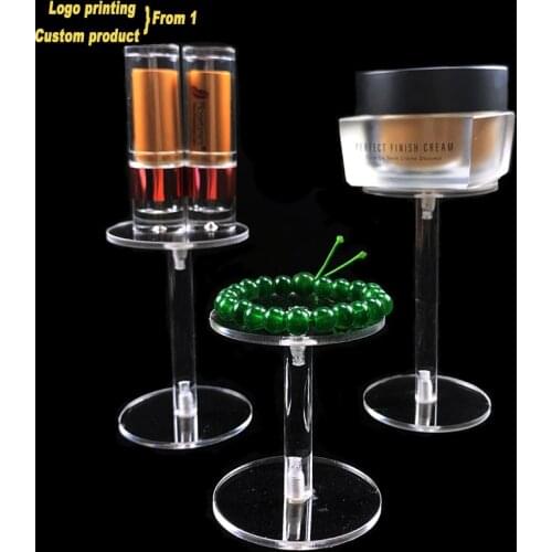 Acrylic jewelry display stand ring organizer bracelet display case tray jewellery showcase for cosmetic little dull holder