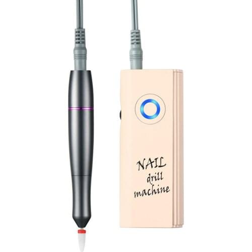 1Pcs 30000RPM Nail Drill Machine Portable Electric Manicure Rechargeable Portable Gel Polisher Nail File Nail Dril Tools
