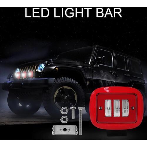 Huiermeimi car led headlamp working lamp 12v 2000lm 6500K auxiliary work lights Motorcycle LED headlight Motorbikes fog lamp