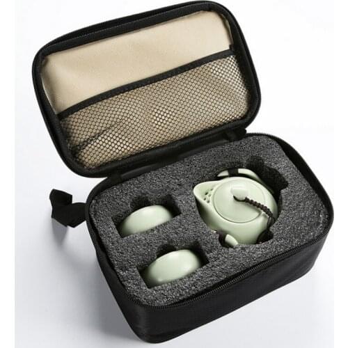 Tea set Include Pot and 2 Cup, High quality elegant gaiwan,Beautiful and easy teapot kettle Mug of Tea Ceremony Teapot