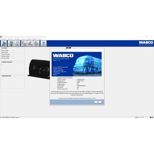 For WABCO Diagnostic Software [2020] + PIN Calculator