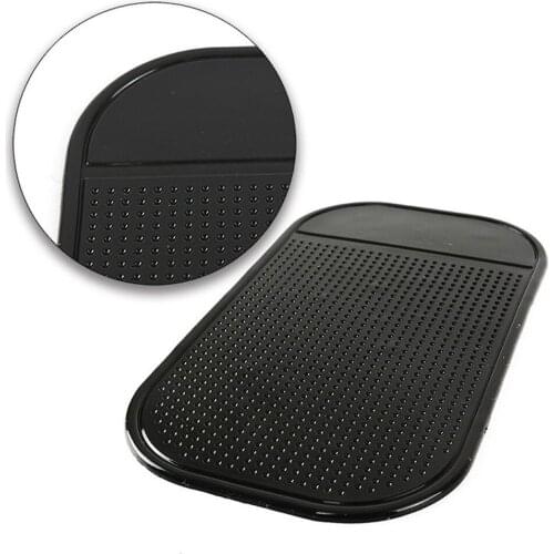 Black Car Anti-slip Mat Silica Gel Car Dashboard Sticky Strong Suction Pad For Phone Sunglasses Holder Car Interior Accessories