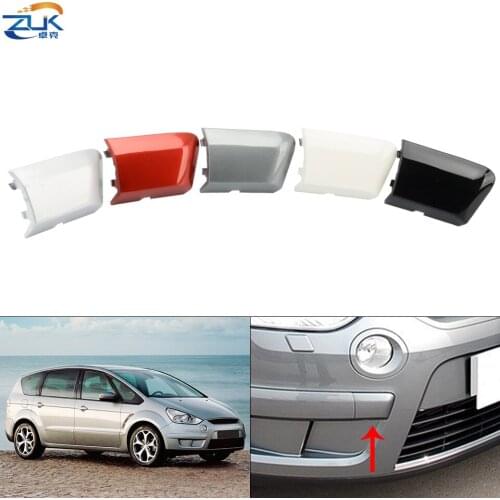 ZUK Front Bumper Towing Hook Cover Lid Silver Black Red Grey For Ford For C-Max / S-Max 2006-2010