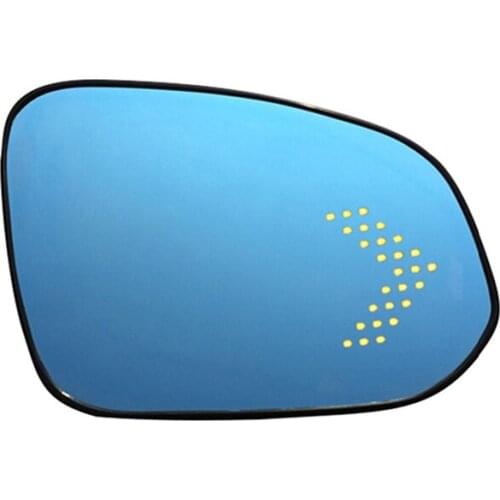 Heating Blue LED Rearview Mirror Lens For For ALPHARD / VELLFIRE 20 30