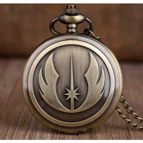 New Vintage Wings Design Pocket Watches Necklace Chain Quartz Pocket Watches Fashion Fob Watches for Womens Mens