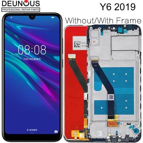 New LCD for Huawei Y6 2019 LCD Display Touch Screen For Huawei Y6 Prime 2019 LCD MRD-LX1f LX1 LX2 LX3 L21 L22 Y6 Pro 2019