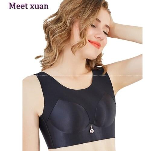 Sexy Bras for women Push Up Seamless Bra Top Soutien Gorge Femme Comfort Underwear Solid Color Vest Brassiere
