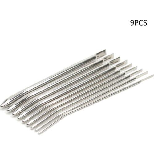 9PCS 4-12mm Stainless Steel Urethral Plug Urethral Sound Catheter Male Penis Plug Sounding Dilator Erotic Adult Sex Toys for Men
