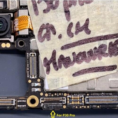 MasterXu 5pcs/lot Original New Dock Connector On Board for Huawei HW P30 Pro FPC Contact Connector