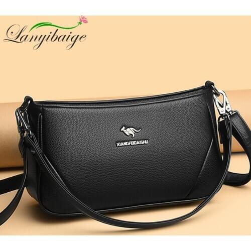 Female Bag Designer Famous Brand Tassel Shoulder Packet 2021 Ladies Casual Handbag Large Capacity Simple Shoulder Messenger Bag