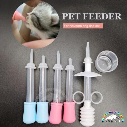 20pcs Pet Dog Cat Nursing Feeding Bottle Puppy Kitten Bottle 3ml 5ml Animal Baby Feeder Pet Products
