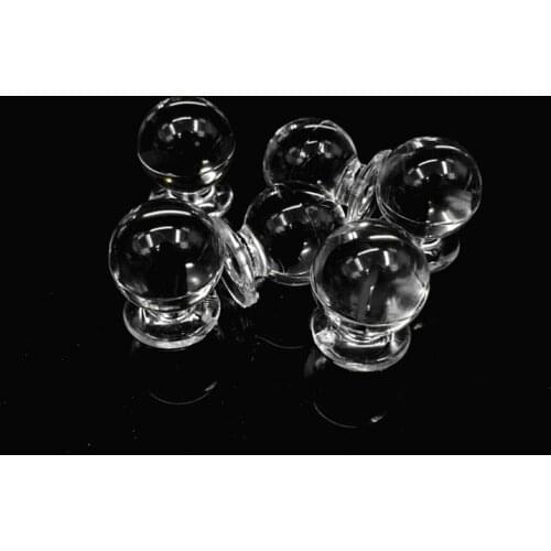 10PCS Diameter 16MM Clear Crystal Round Door Pull Handle Transparent Acrylic Knobs Kitchen Cabinet Drawer knobs Home Decorating