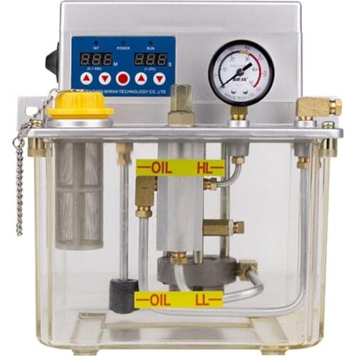 3L 220V Electric Automatic Oil Pump Central Lubrication System for Lathe Machine