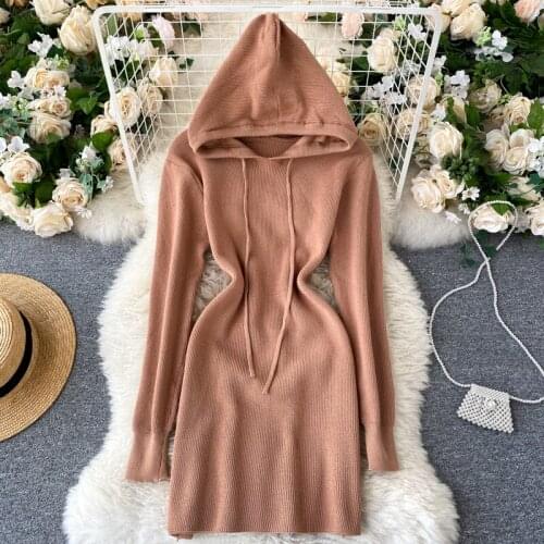 Haiqun Fashionable Knitted Dresses