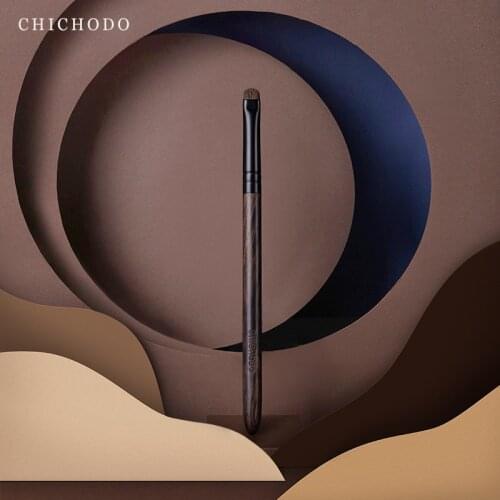 CHICHODO Makeup Brush-Ink Painting Series Top Animal Hair Brushes-Hourse Hair Eye Tail Make Up Brush-cosmetic beauty tool-J305