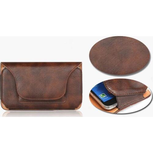 Holster Belt Clip Leather Phone Case Pouch For iPhone X,Oneplus 6,Oneplus 5/5t,Oneplus 3/3t,Yota YotaPhone 3,Sharp Aquos S3 mini