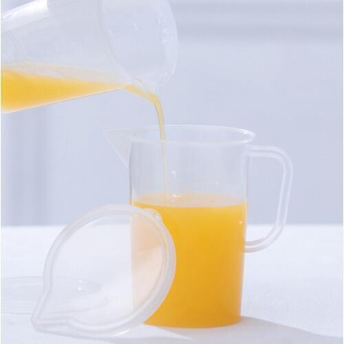1000ML /2000ML/3000ML/5000ML Clear Plastic Graduated Measuring Cup for Baking Beaker Liquid Measure JugCup Container