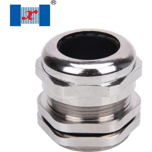 1pcs M63*1.5 Metal Flexible Application Outdoor Use Waterproof Rubber Cable Gland Joint
